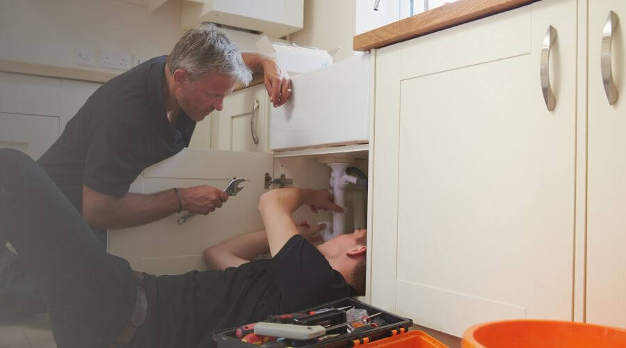 Professional burst pipe repair services in Mongo, IN